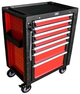 JBM 53462 Carro de herramientas, Normal, Color: Rojo, Negro y Blanco
