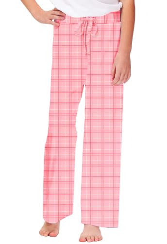 Image of Remimi Girl Boy Plaid Pants Drawstring Summer Casual Loose Bottoms 5-14 Years
