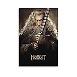 VZRSQZK Filmposter Hobbit Charakter Gandalf, dekoratives 