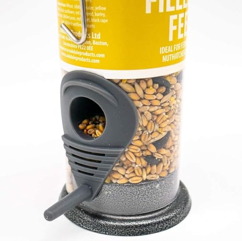 Oakdale Premium Filled Seed Bird Feeder, Heavy Duty Metal & Weatherproof, Ready-to-Hang, Attracts Finches & Sparrows - Image 2