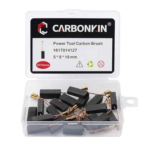 20 PCS CARBONKIN Carbon Brushes Replace 1617014127 for Bosch 11224VSR 11226 11228 Bulldog Hammer Drill
