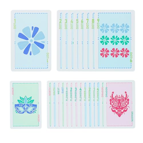 Juego de Cartas American Mahjong 160 Piezas miniatura 7