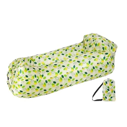 GkgWuxf Sofá inflable, sofá inflable, plegable, impermeable, portátil, cómoda tumbona para sentarse, viajar, al aire libre, dormir, festival de cine
