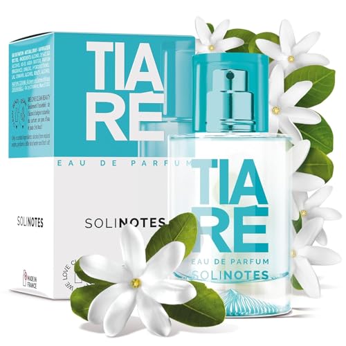Image of Solinotes Tiare Eau de Parfum, Coconut & Tiare Flower, Vegan, 1.7 Fl Oz