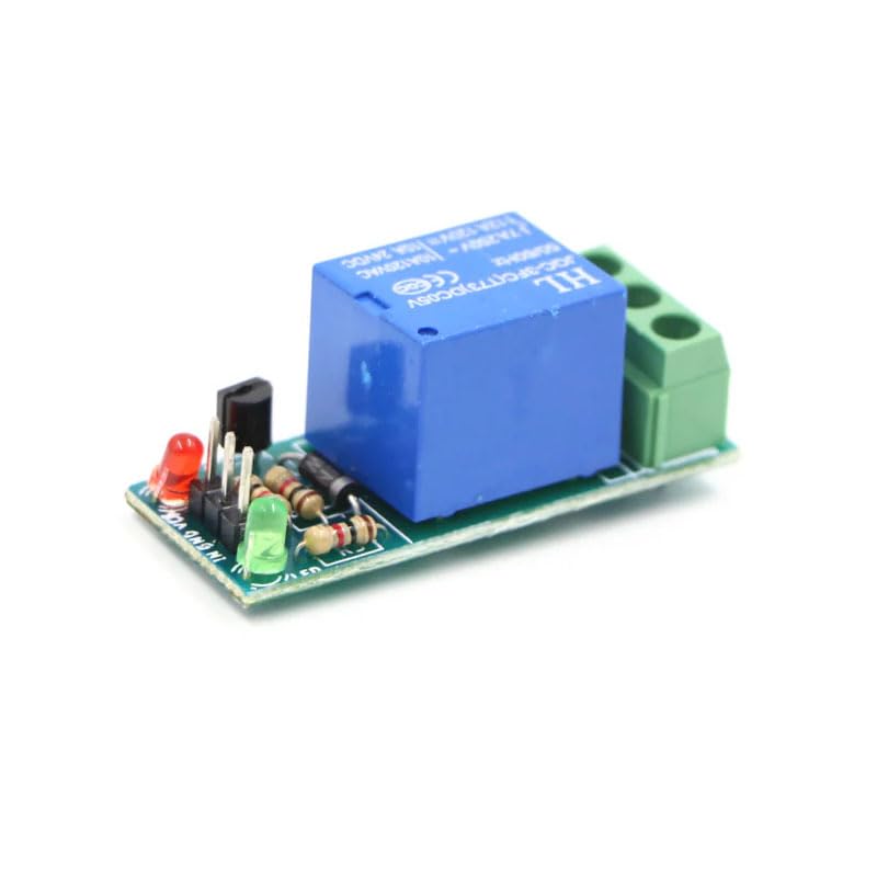 DAYANTI TECH Single-Channel Relay Module, Blue, 5V, 10A, Normally Open, Automatic Operation-image-39