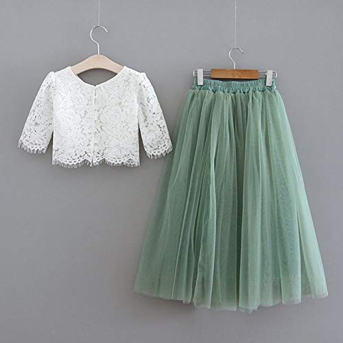 2Bunnies Girl Floral Lace Tutu Maxi Dress #TOP28