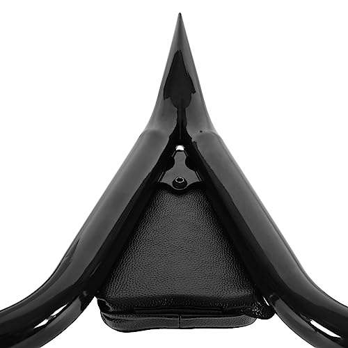 Fhv Motorcycle Sissy Bar Detachable Passenger Backrest Rear Pad For Harley Breakout 2013-2022, Fat Boy 2018-2022 For Harley Softail Sissy Bar Gloss Black 22"(56Cm) #TOP6