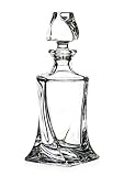 Quadro Whisky Spirit or Brandy Decanter — Lead-Free Crystal 500ml — product image