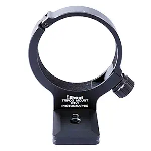 iShoot Improved 68mm Lens Collar Tripod Mount Ring for Nikon AF-S 300mm F/4E PF ED VR and Nikon AF-S 70-200mm F/4G ED VR Lens, with ARCA-Swiss Fit Quick Release Plate for Arca Type Tripod Ball Head