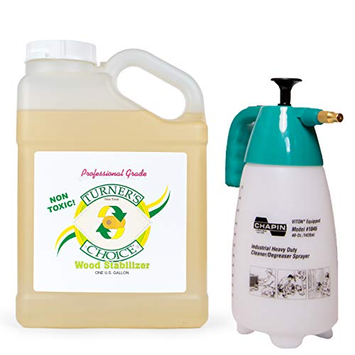 Turner's Choice Wood Treatment (Gallon with Compression Sprayer) | Seals and Protects from Moisture, Decay, and Pest Damage