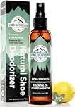 Lumi Outdoors Natural Shoe Deodorizer Spray & Foot Odor Eliminator- Extra Strength- Eucalyptus Lemongrass