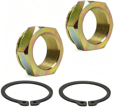 2pcs Rear Housing Hub Jam Nut Kit Set Fit For P S 500 6x6 2000-2008 image 3
