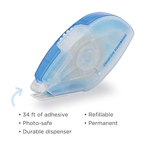 Tape Runner 34 Foot Of Photo Safe Adhesive Also Refillable By Creative Memories #TOP4