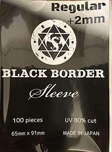 Amazon.co.jp: 【レギュラーカードサイズ】ブラックボーダーUV