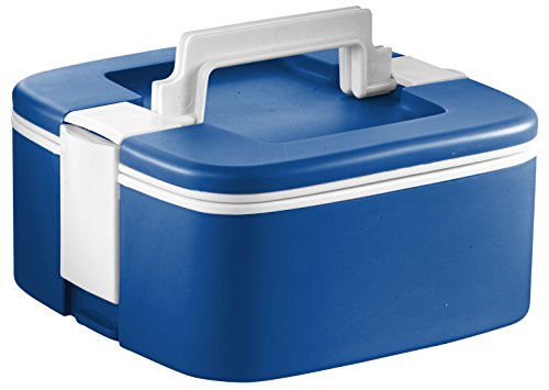 Ozeri Thermomax Stackable Lunch Box and Double-wall Insulated Food Storage Container, Blue