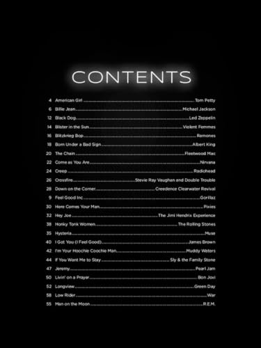 First 50 Songs Solo pour Guitare Basse | Songbook basse avec tablatures et paroles | 50 classiques pop & rock faciles | Billie Jean, Under Pressure, Come As You Are, Uptown Funk… – vue 2