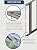 Liberty Pet Door Insert for Vinyl Sash Windows | Durable Vinyl Frame with Closing Cover | Energy Efficient Safety Glass | White, Large Flap, 27.5" - 29" Width