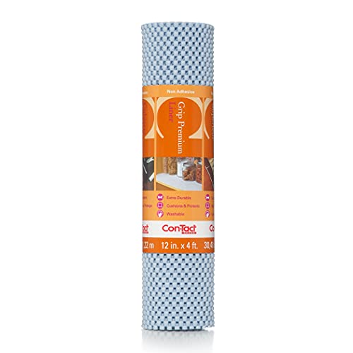 Con-Tact Brand Grip Premium Thick Non-Adhesive Shelf and Drawer Liner, 12