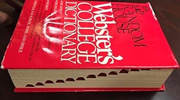 Hardcover Random House Webster's College Dictionary Book
