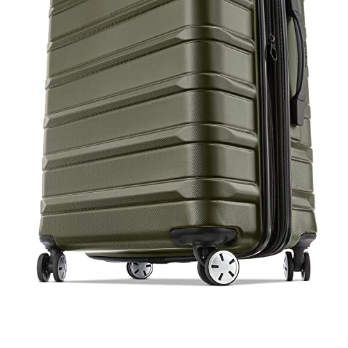 Samsonite Omni 2 Hardside Expandable Spinner Luggage Set in Vita Olive