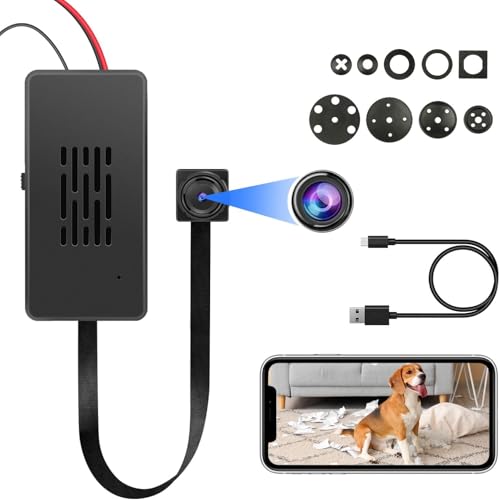 QZT Mini WiFi Camera, Motion Detection Alarm and Night Vision