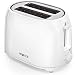 Produktbild Toaster Homever 2-Scheiben-Toaster, Toaster mit 7 Temperatureinstellungen, Breiter Brottrog, 900 W, TXT-044 Weiß