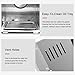 Rotary Meat Dryer, Commercial Food Dryer, Stainless Steel Meat Curing Chamber Box Food Dehydrator and Drying Cabinet dry ager refrigerator for Meat, 800W, 30-90 °C Temp Control