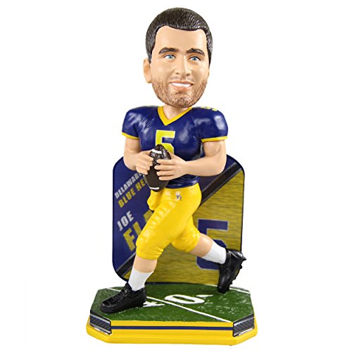 FOCO Joe Flacco Delaware Blue Hens Special Edition College Name and Number Bobblehead