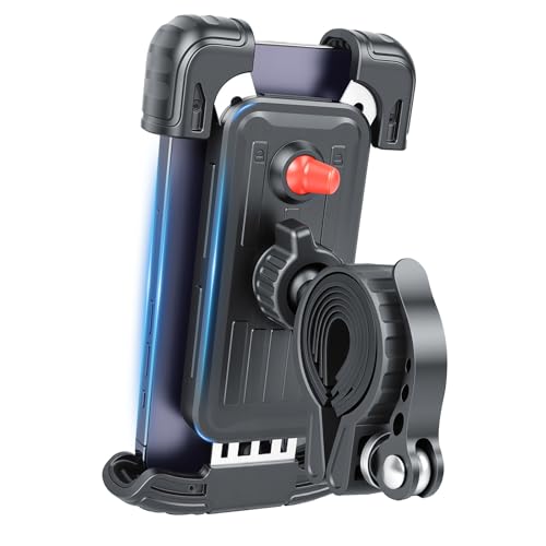 Support portable scooter et moto rotatif pour smartphone universel 4.7 à 6.8