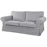 PERFEKTER BEZUG FÜR IHR SOFA. Der Bezug passt sich ideal Ihrem Sofa an und ist praktisch und bequem in der Handhabung. Er kann in der Waschmaschine gewaschen werden und lässt sich einfach auf- und abziehen. Bei 40 °C waschen.