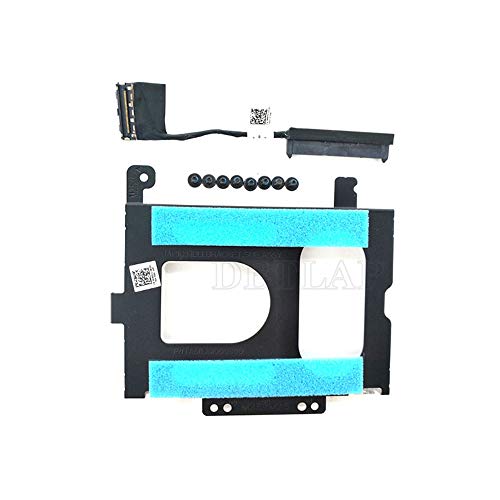 DBTLAP �̂��߂Ɍ݊��������� Dell ALIENWARE 17 R4 / 15C R3 HDD �`�n�[�h�h���C�u�R�l�N�^�[ �u�R�l�N�^�[ �P�[�u�� 6WP6Y + HDD Bracket �L���f�B�[ GWD21