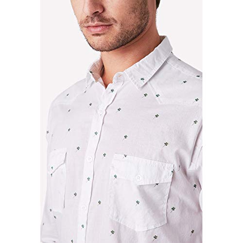 Camisa Ml Trevos Branco - P