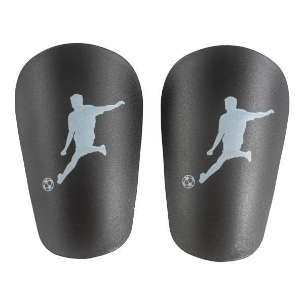 Mini Soccer Shin Guards for Junior Players | Lightweight, Protective PBT & EVA Material for Kids | Durable, Low-Impact | Black Football Training Gear | Small Size XS Youth Fit-picture-31