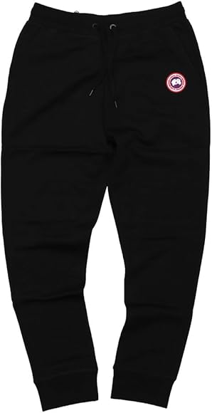 極美品/現行】カナダグース スウェットパンツ ヒューロン S 堪える 黒
