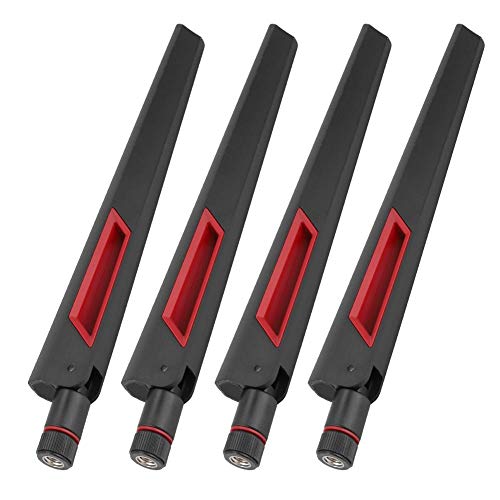 Antenna Router Mavis Laven per ASUS, Antenna Router Wireless con interfaccia RP-SMA per ASUS AC68U AC88U AC66U Router WiFi 8DBi senza fili(4PCS)