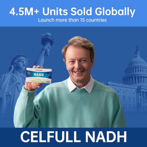 Image of CELFULL NADH Immune Support Supplements,Boost Energy NAD+ Levels Anti-Aging,NAD+ for Women and Men