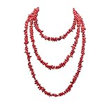 Diese elegante Korallenhalskette ist das perfekte Geschenk für Muttertag, Valentinstag, Weihnachten, Hannukah, Geburtstage, Juni-Geburtsstein, Verlobung, Brautjungfern oder Abschlussfeier für jede Frau, Teenager, Kinder, Erwachsene, Töchter, Enkelin, Freundin, Ehefrau, Verlobte oder besondere Dame.