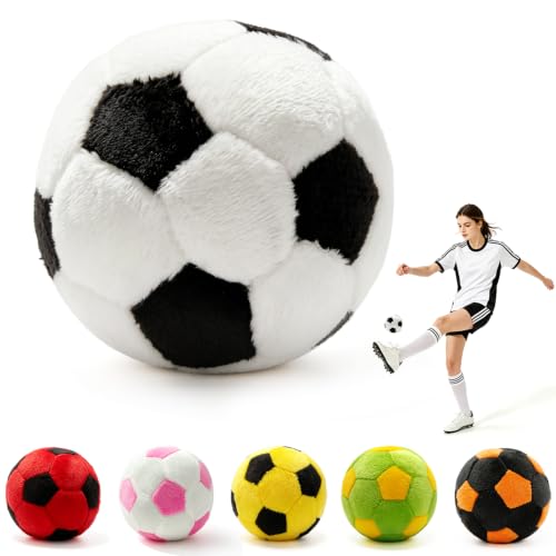 RCZETC Premium Soccer Style Footbag Ball, Classic Hacky Kick Bag for Freestyle Tricks, Juggling & Foot Skills Training, Indoor Outdoor Game for Teens & Adults (Black & White)