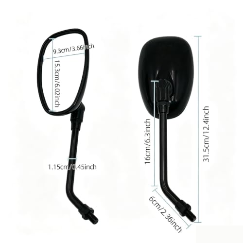 Espejos de motocicleta para XT250 ajustables que eliminan vibraciones en manillar 5