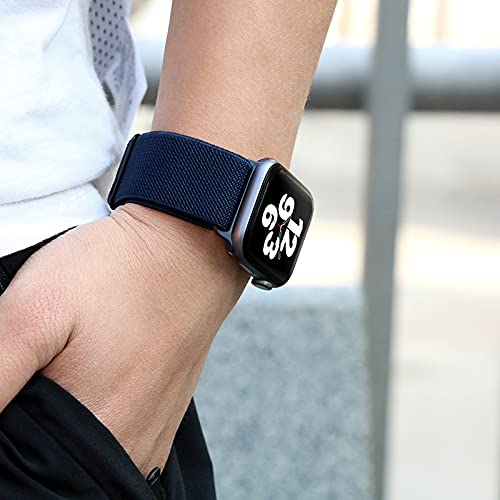 15 Pack Soft Nylon Stretchy Band Compatible with Apple Watch 38mm 40mm 41mm 42mm 44mm 45mm 49mm Women Men,Elastic Adjustable Replacement Sport Strap for iWatch Series Ultra/SE/8/7/6/5/4/3//2/1 (38 40 - image 4