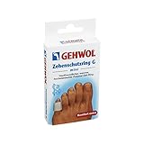 Gehwol Zehenschutzring G, mini, Polymer-Gel-Ring, 2 Stück 