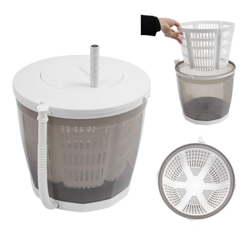 Hand Crank Manual Washing Machine 2 in 1manual Clothes Washer and Dryer Portable Spin Dryer Non Electric Washing Machine Clothes Wringer for Rv Camping Travel