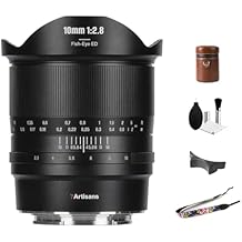 7artisans 10mm F2.8 II Fisheye Full Frame Lens for Canon EOS R Mount Camera Ultra Wide Angle Large Aperture Manual Focus Camera Lens R6 R6II R7 R8 R10 etc.