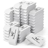Mr. Pen- White Pencil Eraser, 48 Pack, Block Erasers for Pencils, Mr Pen Erasers for School, Large Eraser