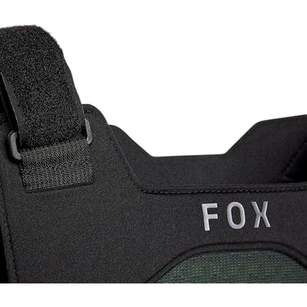 Fox Racing Защита груди и спины для мотокроссового велосипеда, черная, L/XL
