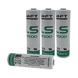 My Battery Supplier Replacement Kit for Smart Oil Gauge SAFT LS14500 LS 14500 AA 3.6v Li-SOCl2 Lithium Battery, Non Rechargeable