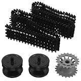 Compatibles avec divers modèles : ces accessoires pour jouets, petites roues et pièces de kit de voiture robot tank, sont compatibles avec une large gamme de circuits, de roues pour jouets et d’accessoires pour voitures miniatures, pour une polyvalence maximale
