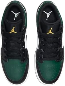 Nike Meninos Jordan 1 Baixo Escola Nobre Verde GS 553560-371 7