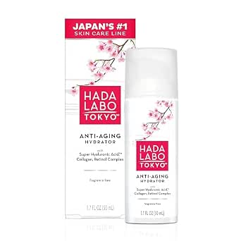 Hada Labo 310742018479 Tokyo Anti Aging Hydrator, 1.7 Fl. Oz with Super ...