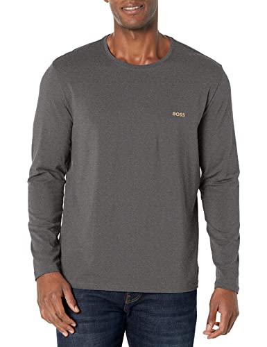 Boss Mens Mix&Match Crewneck Cotton Lounge T Shirt T Shirt, Shadow, Large Us #TOP6